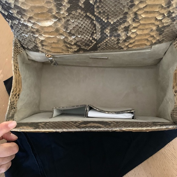 St. John Python top handle bag - Picture 5 of 12